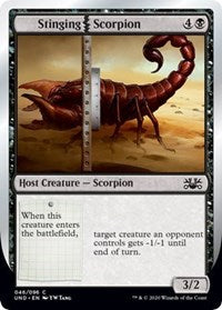 Stinging Scorpion [Unsanctioned] | Fandemonia Ltd