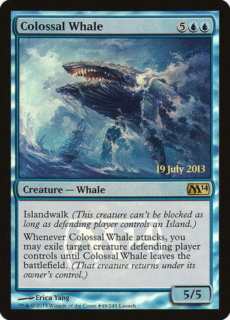 Colossal Whale [Magic 2014 Promos] | Fandemonia Ltd
