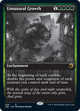 Unnatural Growth [Innistrad: Double Feature] | Fandemonia Ltd