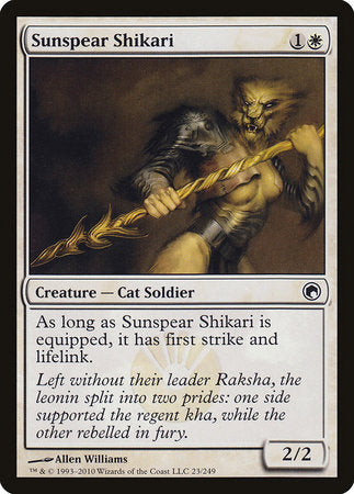 Sunspear Shikari [Scars of Mirrodin] | Fandemonia Ltd