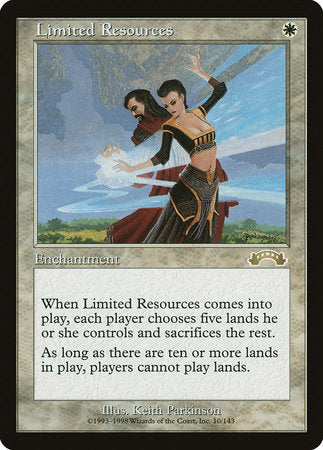Limited Resources [Exodus] | Fandemonia Ltd