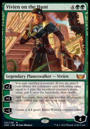 Vivien on the Hunt (Promo Pack) [Streets of New Capenna Promos] | Fandemonia Ltd