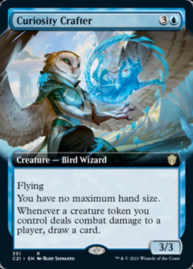 Curiosity Crafter (Extended) [Commander 2021] | Fandemonia Ltd