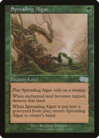 Spreading Algae [Urza's Saga] | Fandemonia Ltd