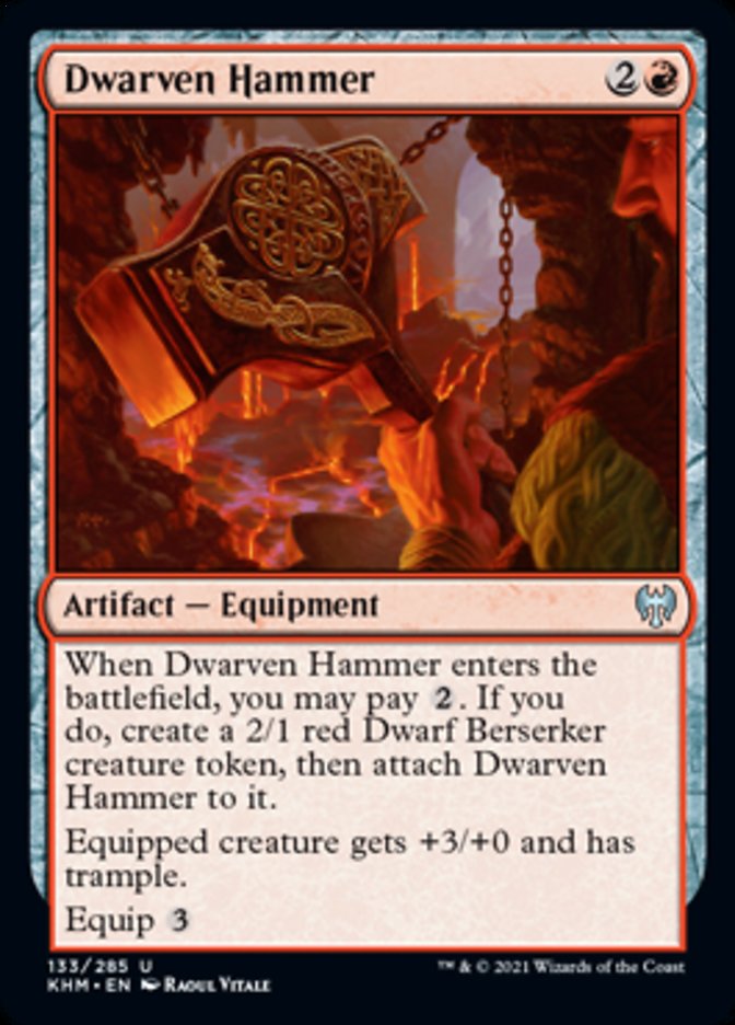 Dwarven Hammer [Kaldheim] | Fandemonia Ltd