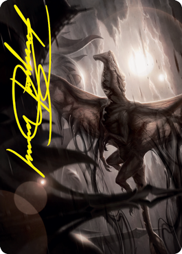 Shadrix Silverquill Art Card (Gold-Stamped Signature) [Strixhaven: School of Mages Art Series] | Fandemonia Ltd