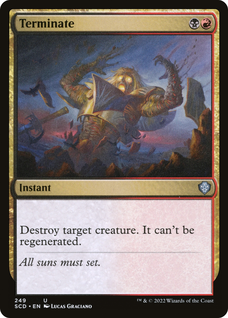 Terminate [Starter Commander Decks] | Fandemonia Ltd