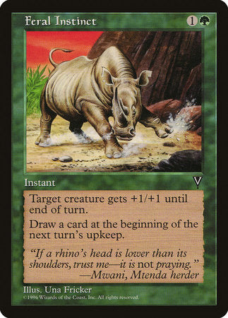 Feral Instinct [Visions] | Fandemonia Ltd
