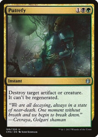 Putrefy [Commander Anthology] | Fandemonia Ltd