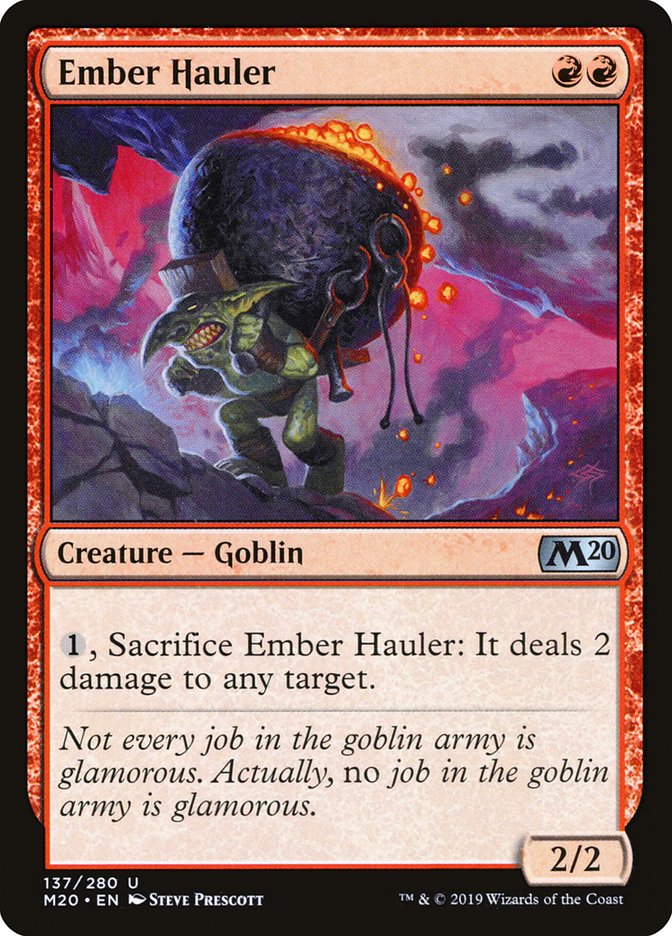 Ember Hauler [Core Set 2020] | Fandemonia Ltd