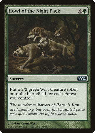 Howl of the Night Pack [Magic 2014] | Fandemonia Ltd