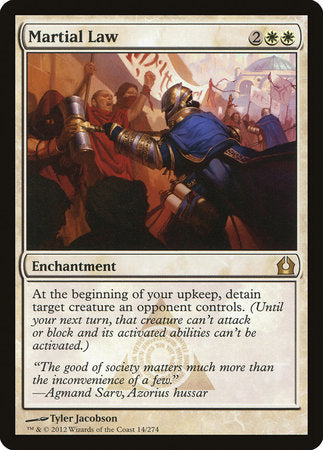 Martial Law [Return to Ravnica] | Fandemonia Ltd