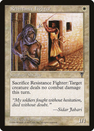 Resistance Fighter [Visions] | Fandemonia Ltd