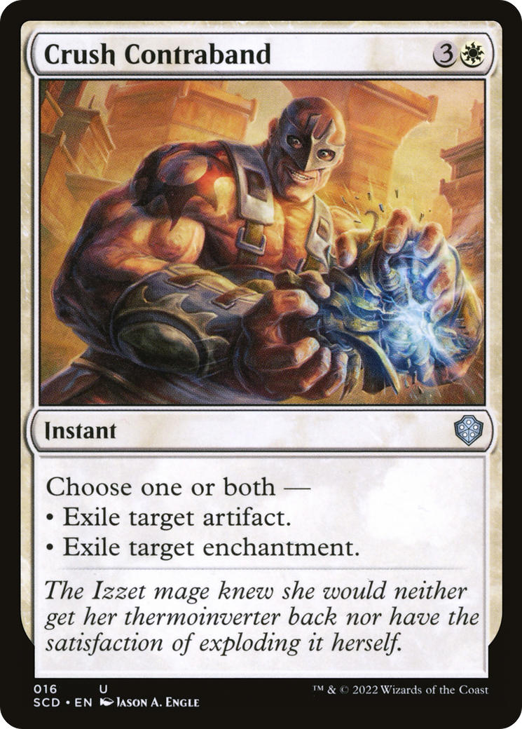 Crush Contraband [Starter Commander Decks] | Fandemonia Ltd