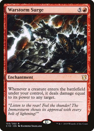Warstorm Surge [Commander 2019] | Fandemonia Ltd