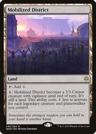 Mobilized District [War of the Spark] | Fandemonia Ltd