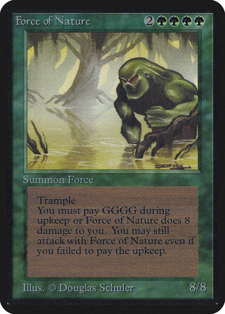Force of Nature [Limited Edition Alpha] | Fandemonia Ltd