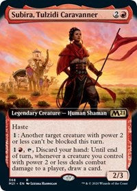 Subira, Tulzidi Caravanner (Extended Art) [Core Set 2021] | Fandemonia Ltd