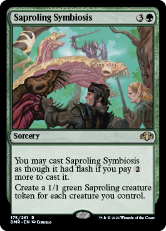 Saproling Symbiosis [Dominaria Remastered] | Fandemonia Ltd