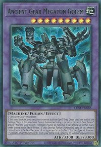 Ancient Gear Megaton Golem (Green) [LDS1-EN088] Ultra Rare | Fandemonia Ltd