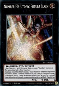 Number F0: Utopic Future Slash [BLAR-EN046] Secret Rare | Fandemonia Ltd