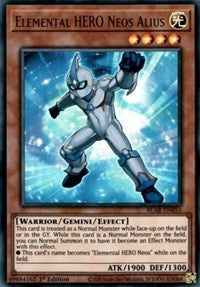Elemental HERO Neos Alius [BLAR-EN053] Ultra Rare | Fandemonia Ltd