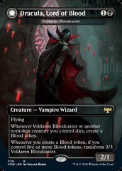 Voldaren Bloodcaster // Bloodbat Summoner - Dracula, Lord of Blood // Dracula, Lord of Bats [Innistrad: Crimson Vow] | Fandemonia Ltd