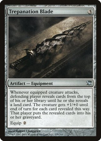 Trepanation Blade [Innistrad] | Fandemonia Ltd
