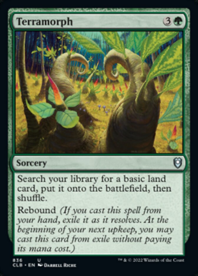 Terramorph [Commander Legends: Battle for Baldur's Gate] | Fandemonia Ltd