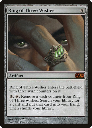 Ring of Three Wishes [Magic 2014] | Fandemonia Ltd
