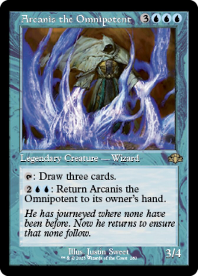 Arcanis the Omnipotent (Retro) [Dominaria Remastered] | Fandemonia Ltd