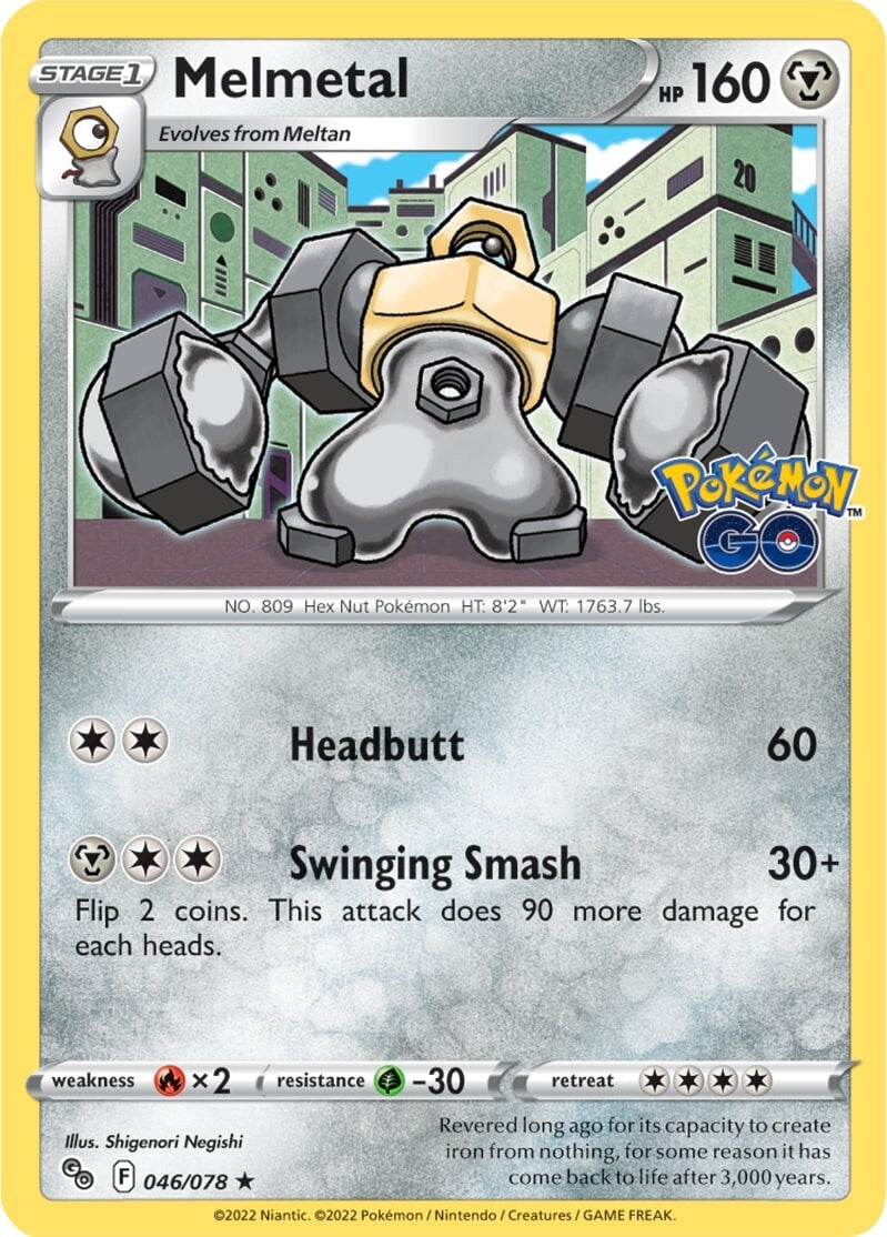 Melmetal (046/078) [Pokémon GO] | Fandemonia Ltd