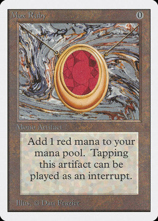Mox Ruby [Unlimited Edition] | Fandemonia Ltd