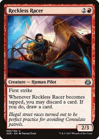 Reckless Racer [Aether Revolt] | Fandemonia Ltd
