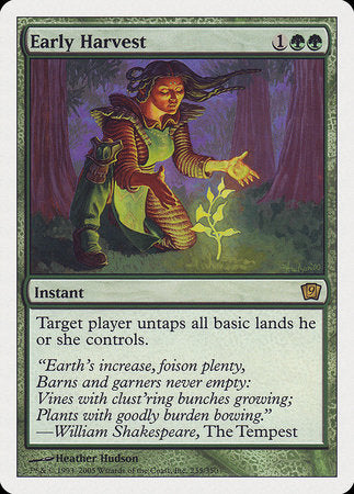 Early Harvest [Ninth Edition] | Fandemonia Ltd