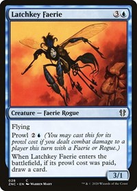 Latchkey Faerie [Zendikar Rising Commander] | Fandemonia Ltd