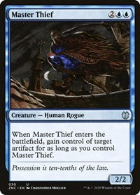 Master Thief [Zendikar Rising Commander] | Fandemonia Ltd