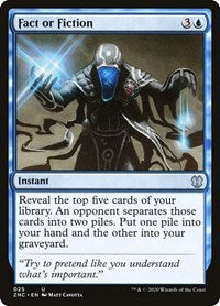 Fact or Fiction [Zendikar Rising Commander] | Fandemonia Ltd