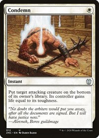 Condemn [Zendikar Rising Commander] | Fandemonia Ltd