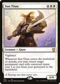 Sun Titan [Zendikar Rising Commander] | Fandemonia Ltd