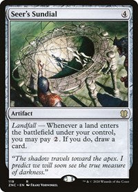Seer's Sundial [Zendikar Rising Commander] | Fandemonia Ltd