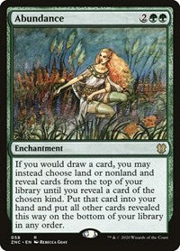 Abundance [Zendikar Rising Commander] | Fandemonia Ltd