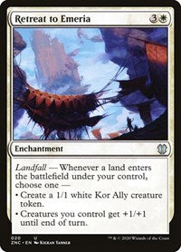 Retreat to Emeria [Zendikar Rising Commander] | Fandemonia Ltd
