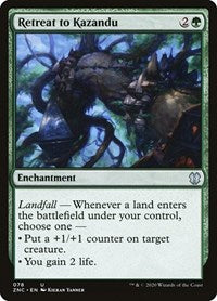 Retreat to Kazandu [Zendikar Rising Commander] | Fandemonia Ltd