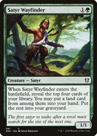 Satyr Wayfinder [Zendikar Rising Commander] | Fandemonia Ltd