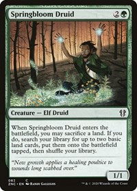 Springbloom Druid [Zendikar Rising Commander] | Fandemonia Ltd