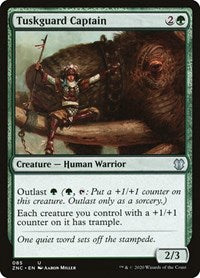 Tuskguard Captain [Zendikar Rising Commander] | Fandemonia Ltd