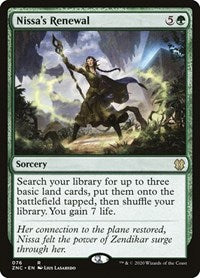 Nissa's Renewal [Zendikar Rising Commander] | Fandemonia Ltd