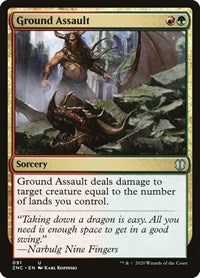 Ground Assault [Zendikar Rising Commander] | Fandemonia Ltd