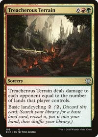 Treacherous Terrain [Zendikar Rising Commander] | Fandemonia Ltd